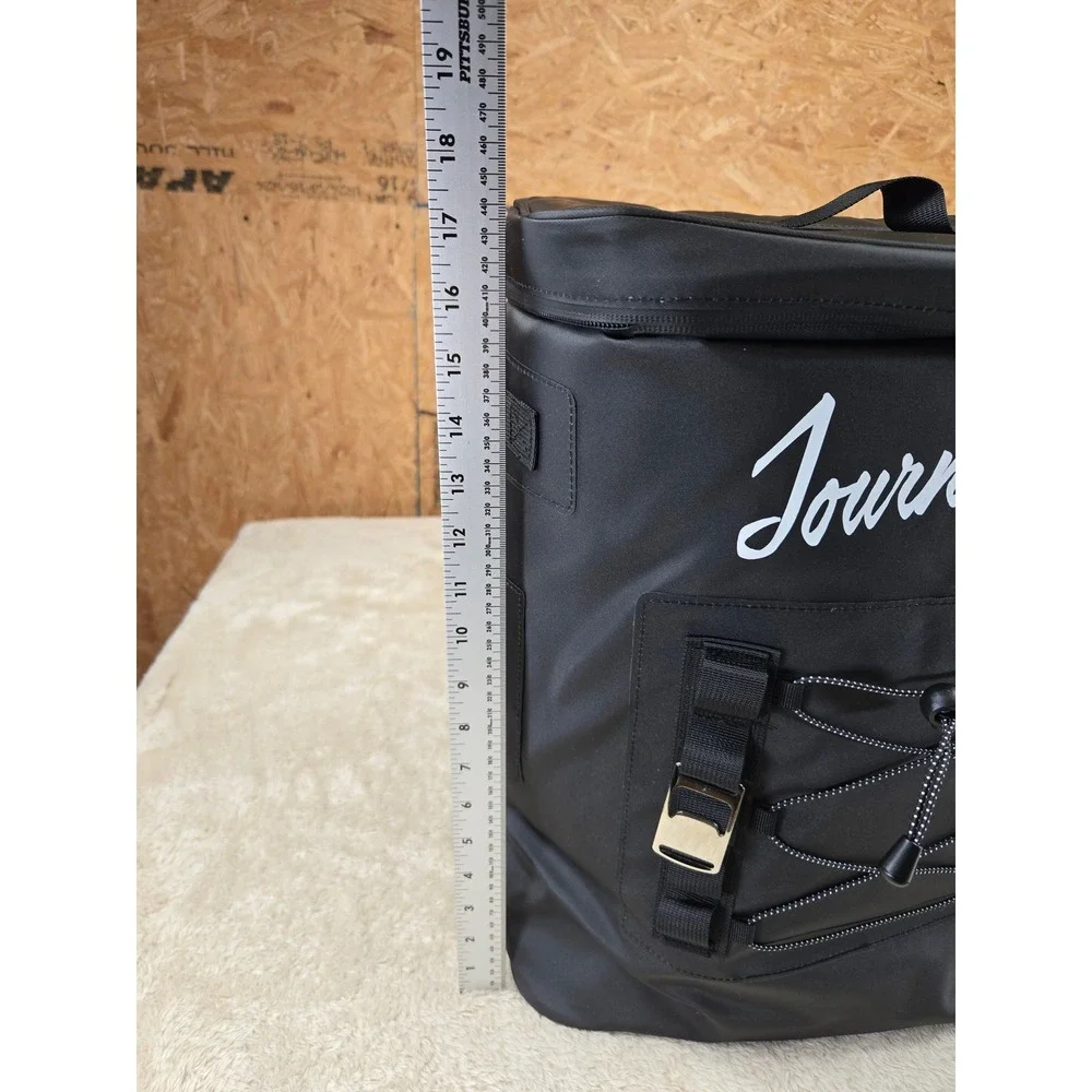 Journeyman Insulated Cooler Backpack Black Outdoor Hiking Picnic Bag‎ Large
